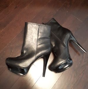 NWT Black Booties